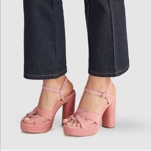 Coach Pink leather sandals